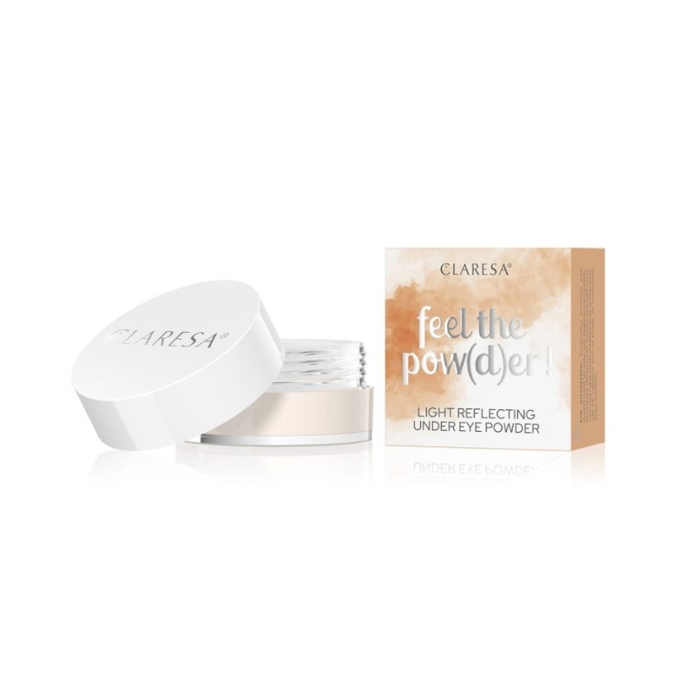 Claresa Feel The Pow(d)er! Puder pod oczy /02/ Light 6 g