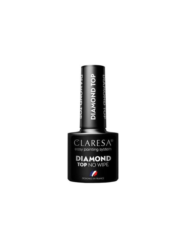 Claresa Diamond Top No Wipe hybrid nail top 5 g