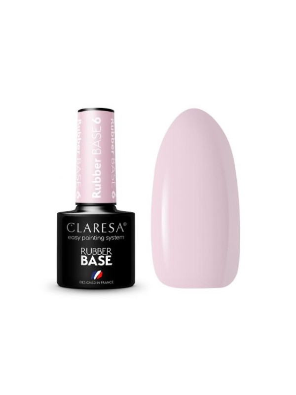 Claresa Rubber Base hybrid nail base /6/ 5 g