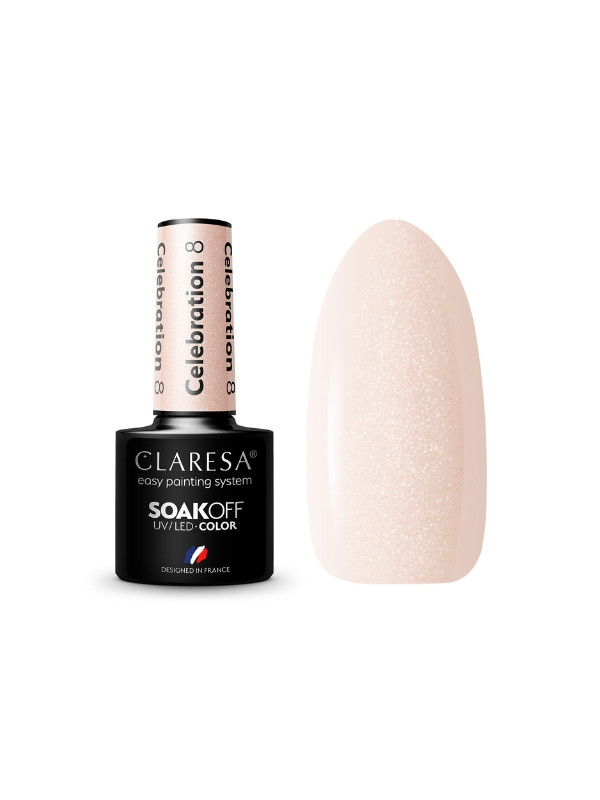 Claresa Celebration Hybrid nail polish /8/ 5 g