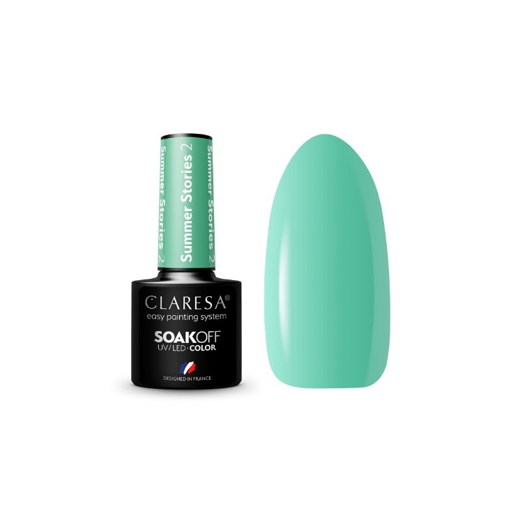 Claresa Summer Stories Hybrid nail polish /2/ 5 g