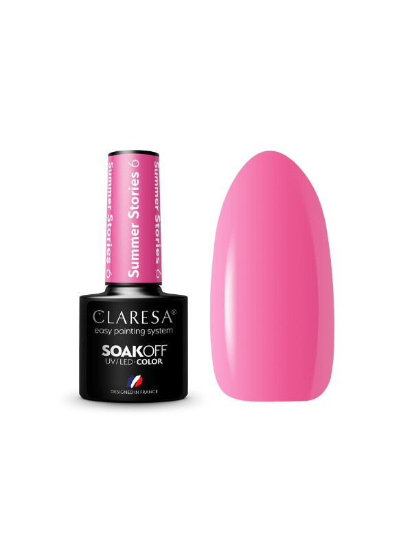 Claresa Summer Stories Hybrid nail polish /6/ 5 g