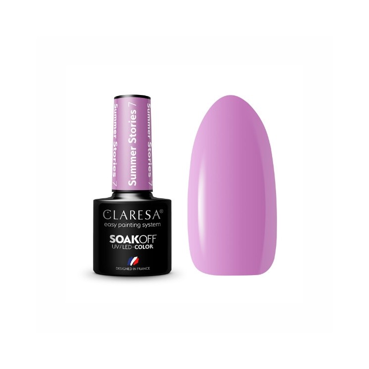 Claresa Summer Stories Hybrid nail polish /7/ 5 g