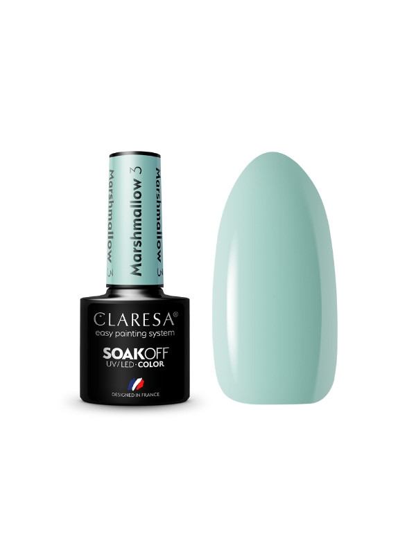 Claresa Marshmallow Hybrid nail polish /3/ 5 g