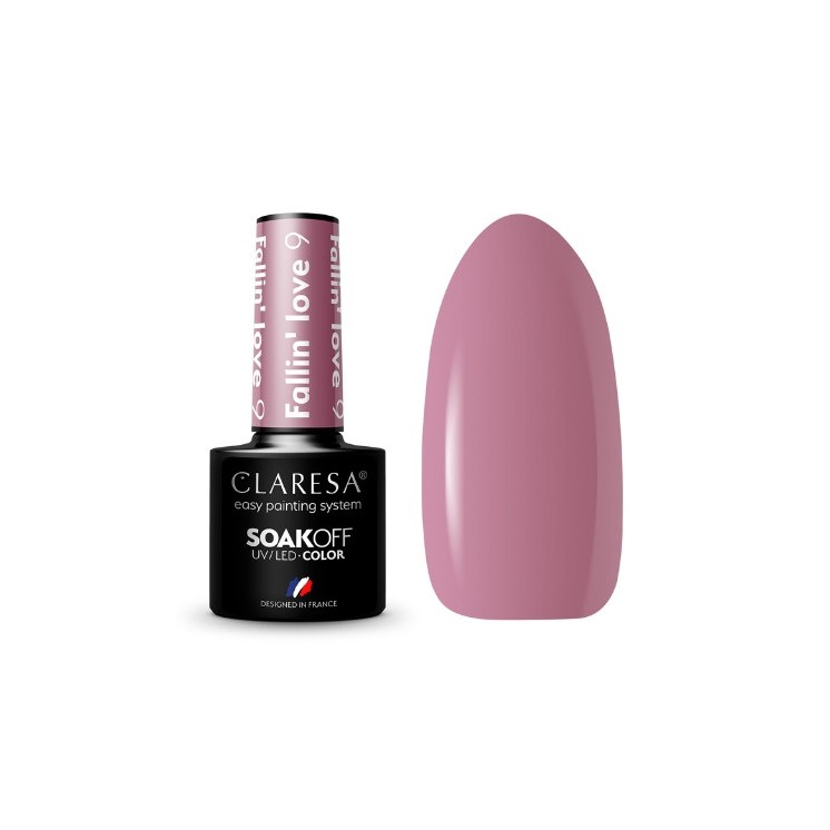 Claresa Fallin' Love Hybrid nail polish /9/ 5 g