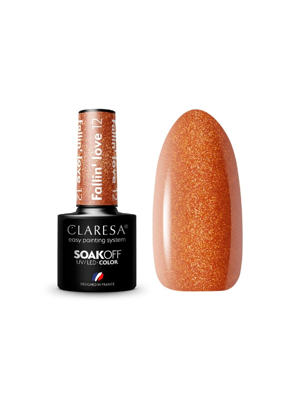 Claresa Fallin' Love Hybrid nail polish /12/ 5 g