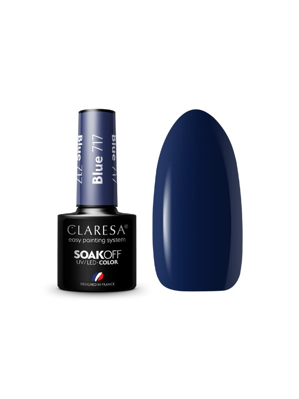 Claresa Blue Hybrid nail polish /717/ 5 g