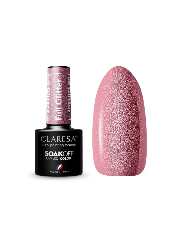 Claresa Full Glitter Hybrid nail polish /4/ 5 g