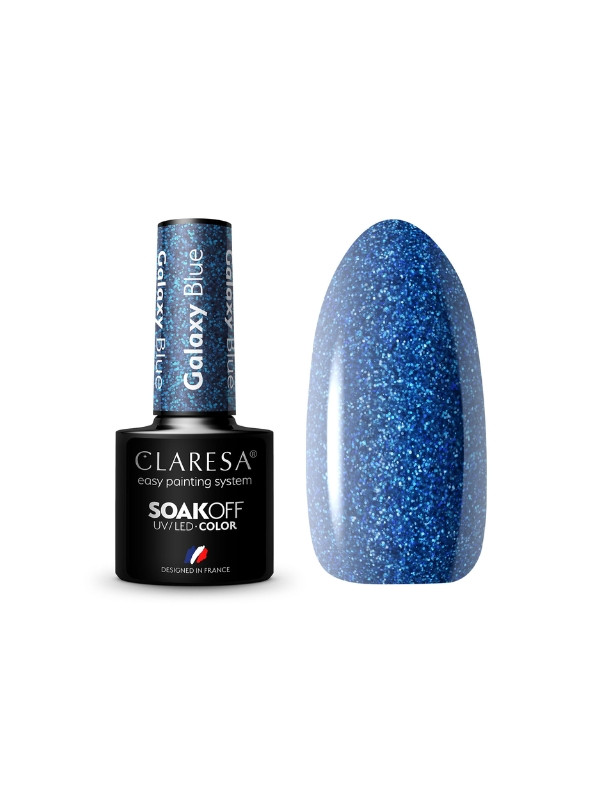 Claresa Galaxy Blue Hybrid nail polish 5 g