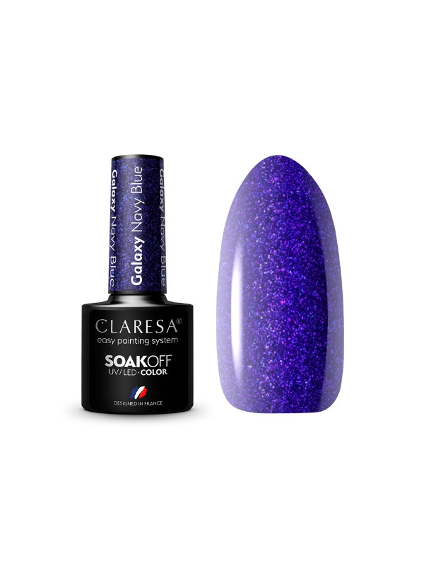 Claresa Galaxy Navy Blue Hybrid nail polish 5 g