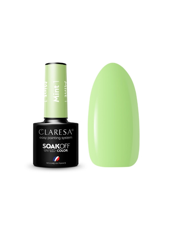 Claresa Mint Hybrid nail polish /1/ 5 g