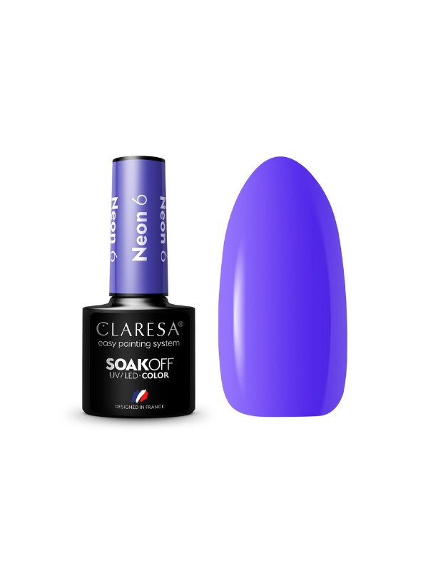 Claresa Neon Hybrid nail polish /6/ 5 g