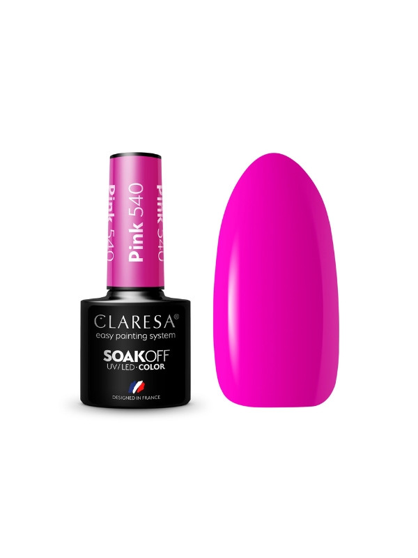 Claresa Pink Hybrid nail polish /540/ 5 g