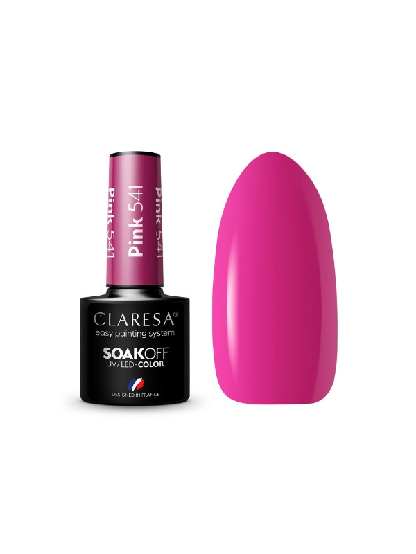 Claresa Pink Hybrid nail polish /541/ 5 g