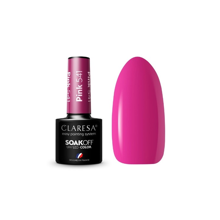 Claresa Pink Hybrid nail polish /541/ 5 g