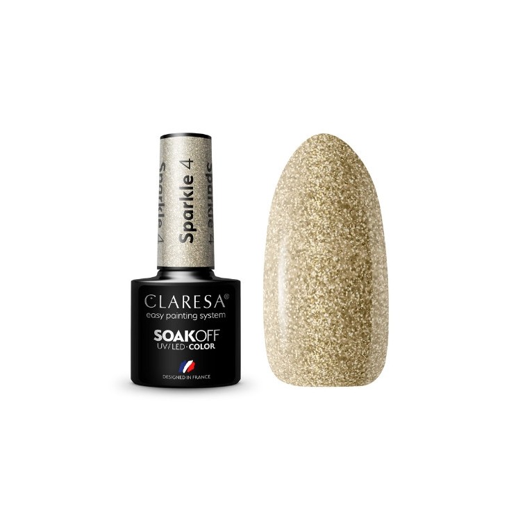 Claresa Sparkle Hybrid nail polish /4/ 5 g