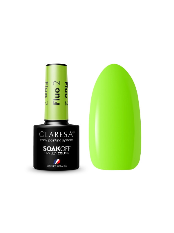 Claresa Fluo Hybrid nail polish /2/ 5 g