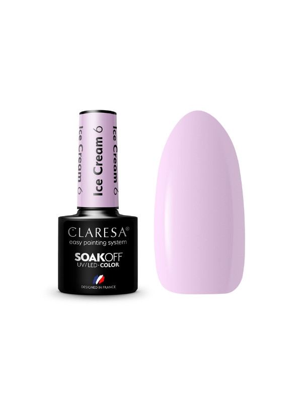 Claresa Ice Cream Hybrid nail polish /6/ 5 g