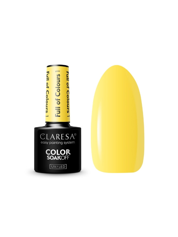 Claresa Full Of Colors Hybrid nail polish /1/ 5 g