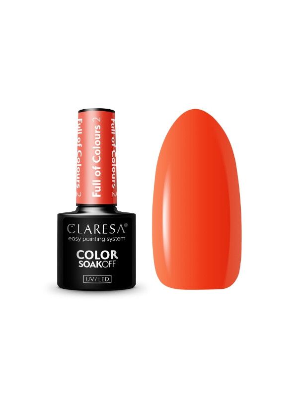 Claresa Full Of Colors Hybrid nail polish /2/ 5 g