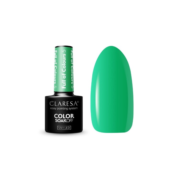 Claresa Full Of Colors Hybrid nail polish / 5 / 5 g