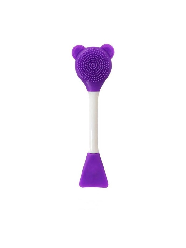 Purple Silicone Facial Brush 1 piece