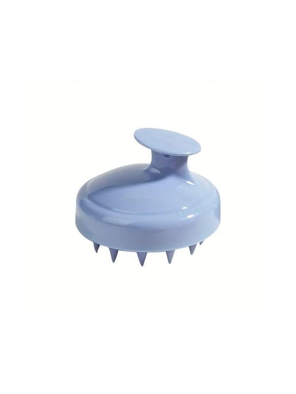 Silicone scalp massager stimulating hair growth Blue , 1 piece