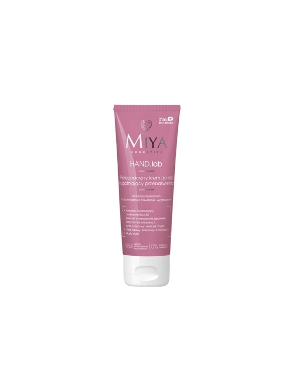 Miya Cosmetics HAND.lab care Hand cream brightening discolorations 60 ml