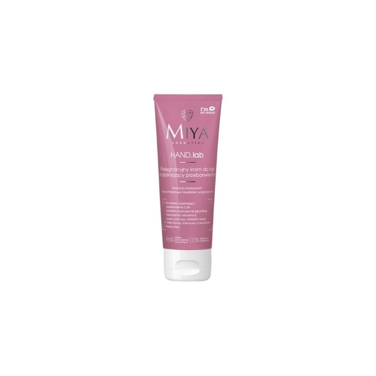 Miya Cosmetics HAND.lab care Hand cream brightening discolorations 60 ml