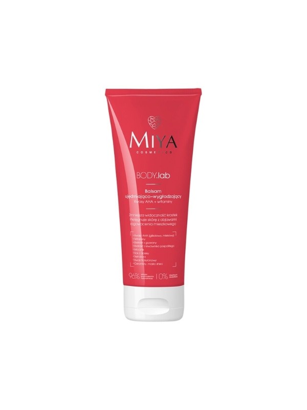 Miya Cosmetics BODY .lab firming and smoothing Body lotion AHA acids + vitamins 200 ml