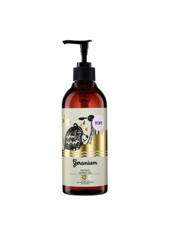 YOPE Pelargonium shower gel 400 ml