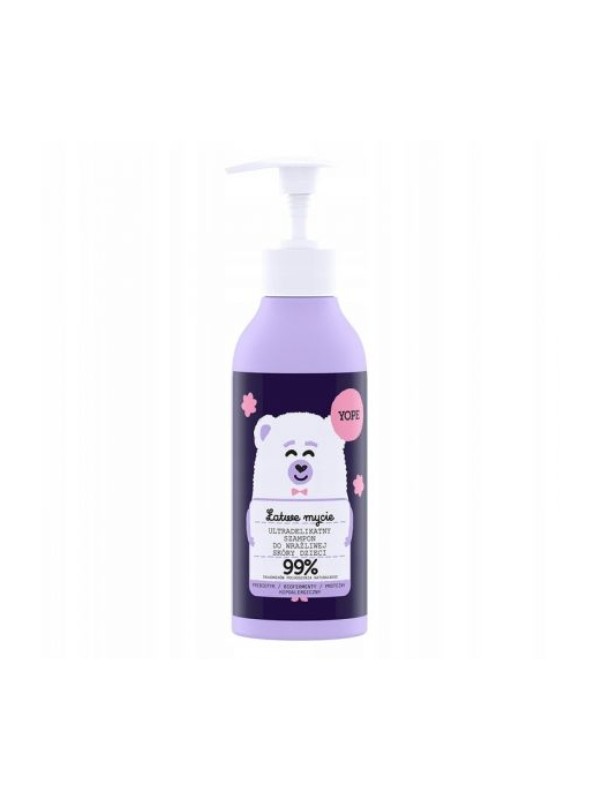 YOPE Ultradelikatny Szampon do mycia włosów dla dzieci 300 ml