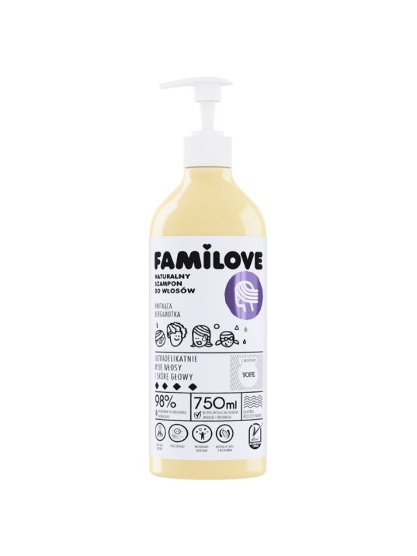 YOPE Familove Natural Hair Shampoo 750 ml