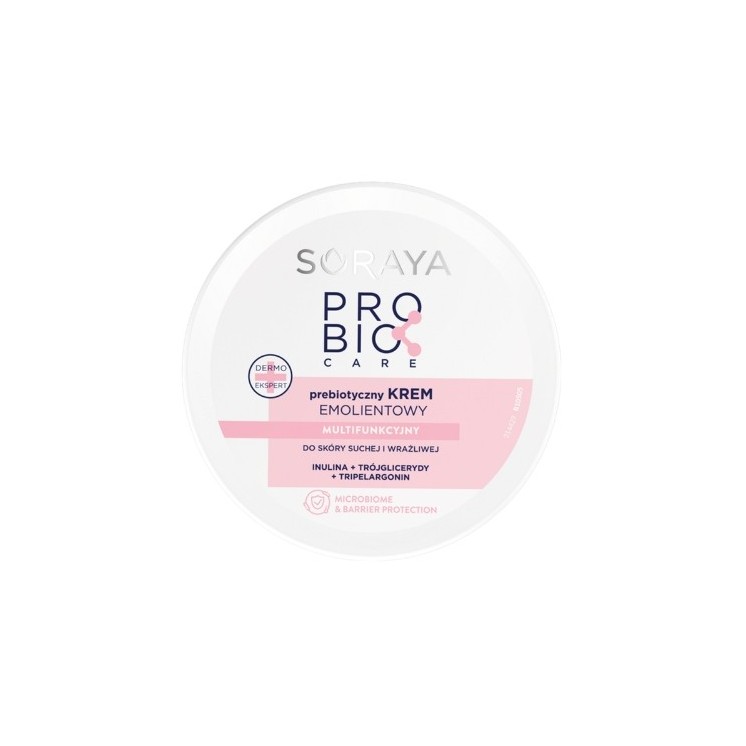 Soraya ProBio Care Prebiotic Emollient Multifunctional Body Cream for dry and sensitive skin 200 ml