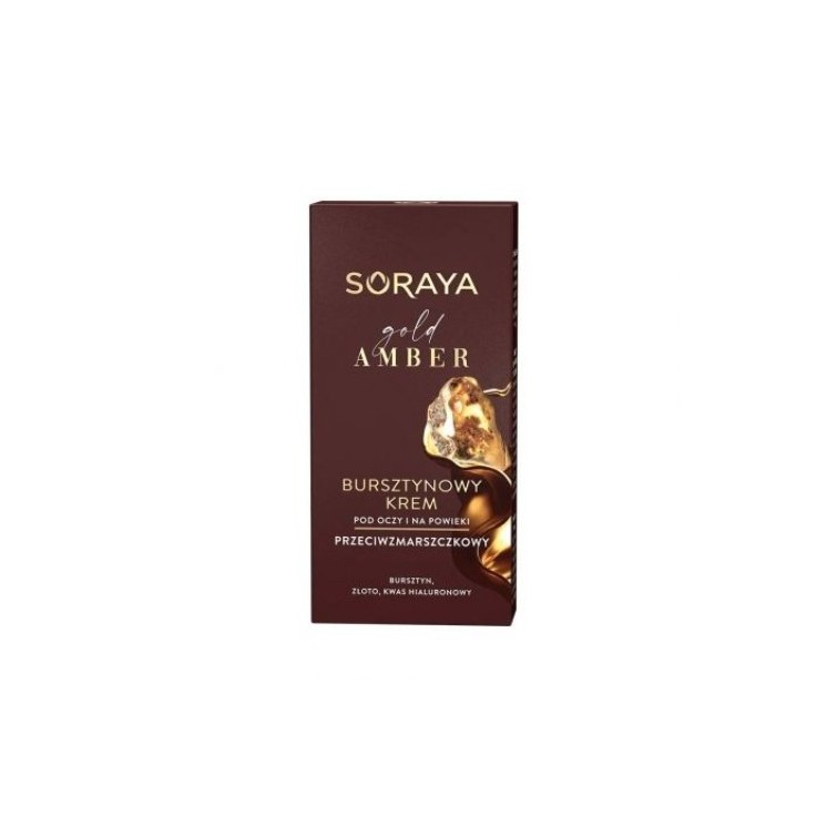 Soraya Gold Amber Bursztynowe Serum przeciwzmarszczkowe do twarzy, szyi i dekoltu 30 ml