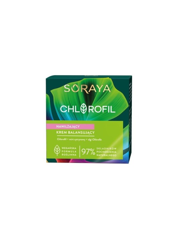 Soraya Chlorofil balansujący Krem do twarzy Nawilżający 50 ml