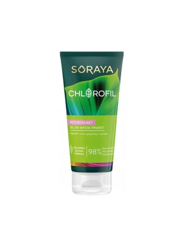 Soraya Chlorofil oczyszczający Żel do mycia twarzy 150 ml