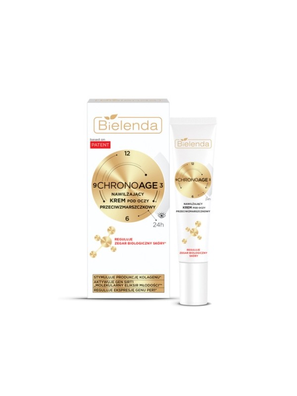 Bielenda Chrono Age 24H Moisturizing Anti-wrinkle Eye Cream 15 ml