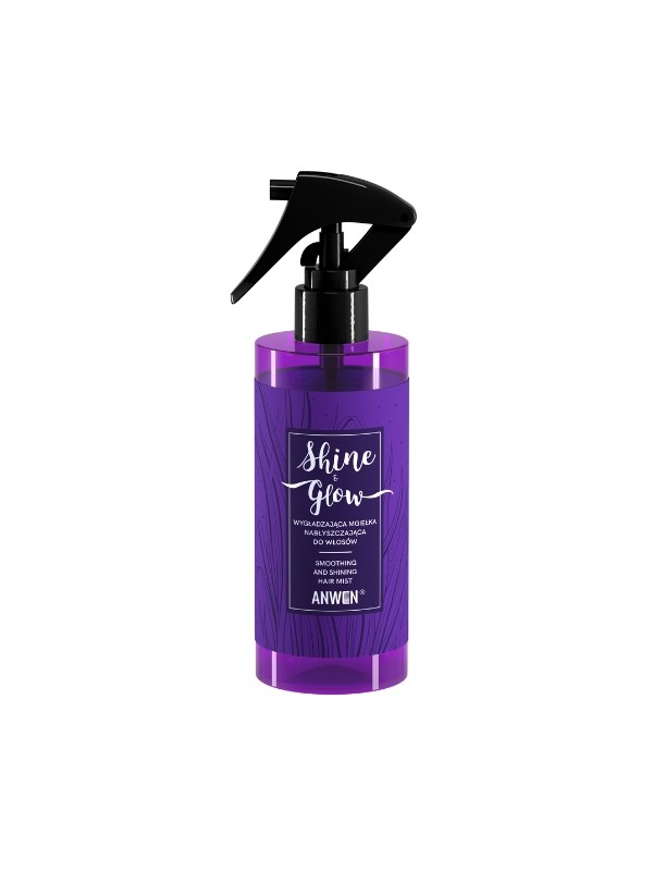 Anwen Shine & Glow wygładzająca Mgiełka do włosów nabłyszczająca 150 ml