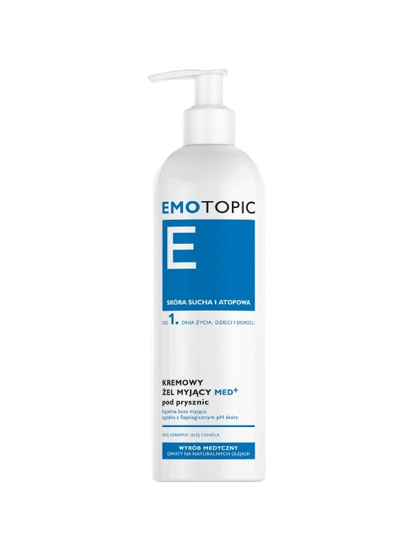 Emotopic Creamy Shower Gel for daily body care 400 ml