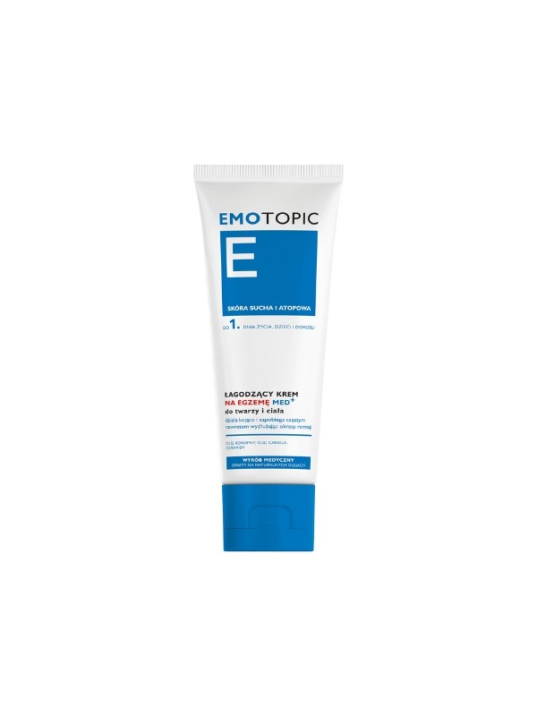 Emotopic Soothing Cream for face and body from the first day of life for eczema 75 ml