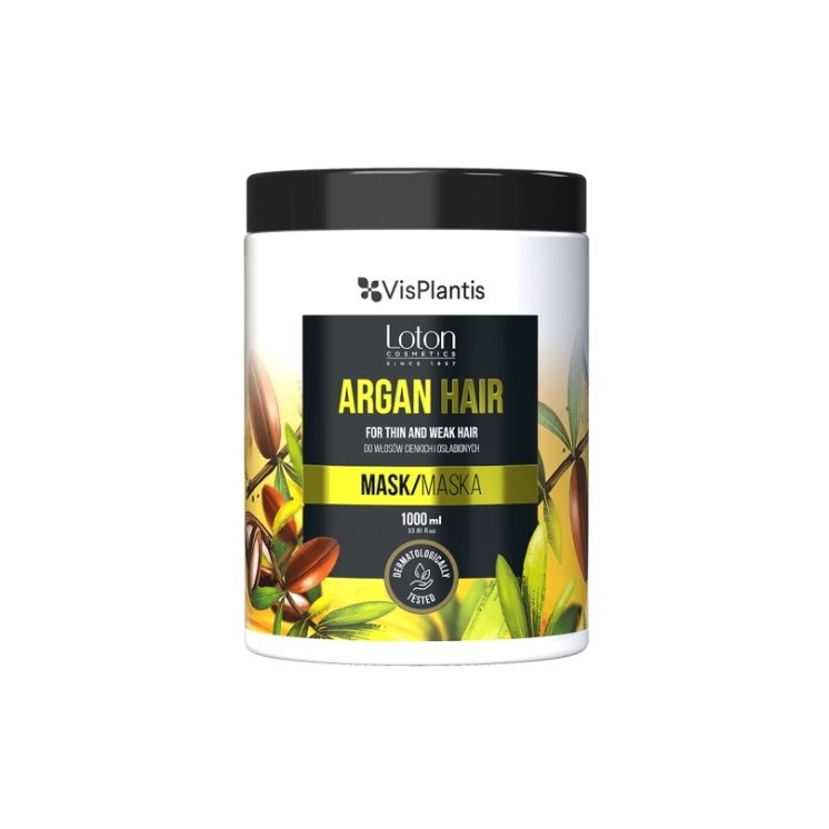 Vis Plantis Loton Mask for thin and weakened hair with argan oil 1000 ml(31-05-2025)