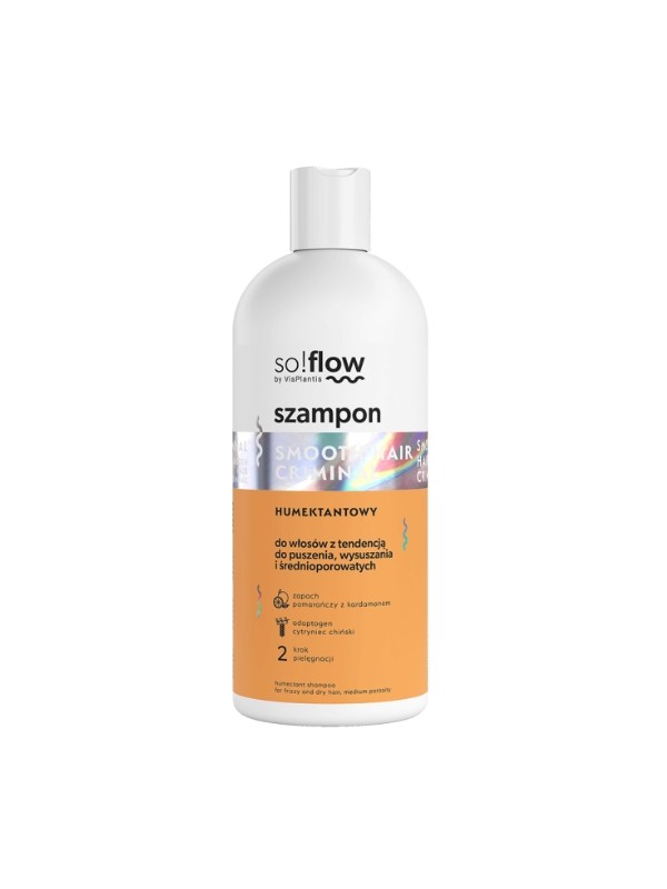 So!flow Humektantowy Szampon do włosów średnioporowatych z tendencją do puszenia 300 ml