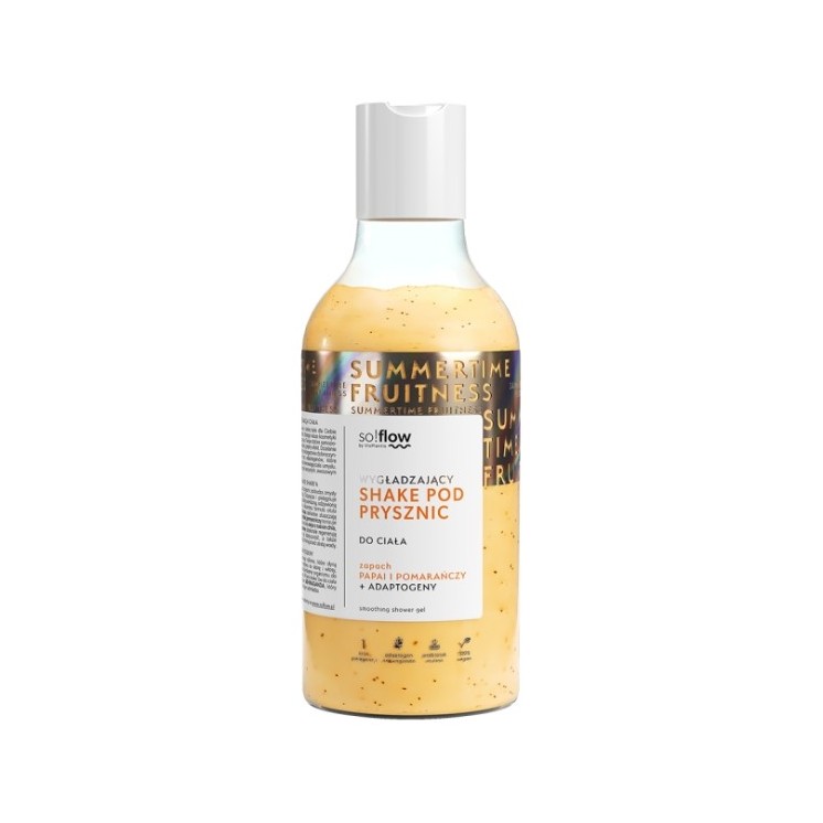 So!flow Smoothing Body Shake for Shower Papaya , Orange 400 ml