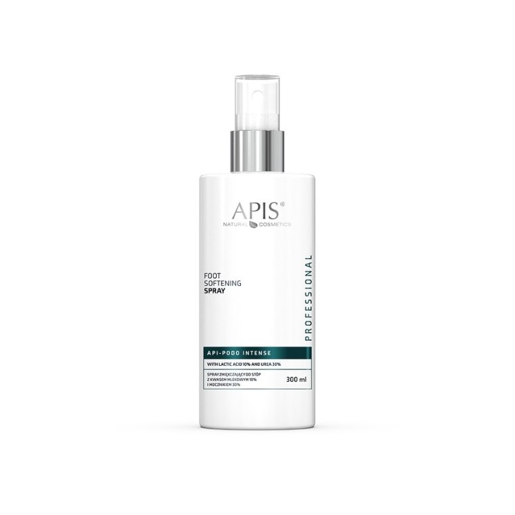 Apis Api-Podo Intense Zmiękczający Spray do stóp z kwasem mlekowym 10% i mocznikiem 30% 300 ml