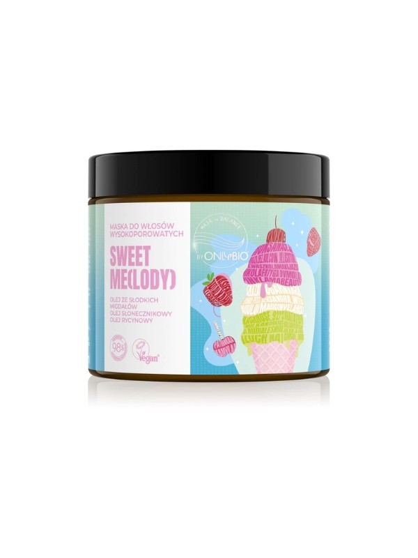 ONLYBIO Hair in Balance Sweet Me (ice cream) Mask for high porosity hair 400 ml