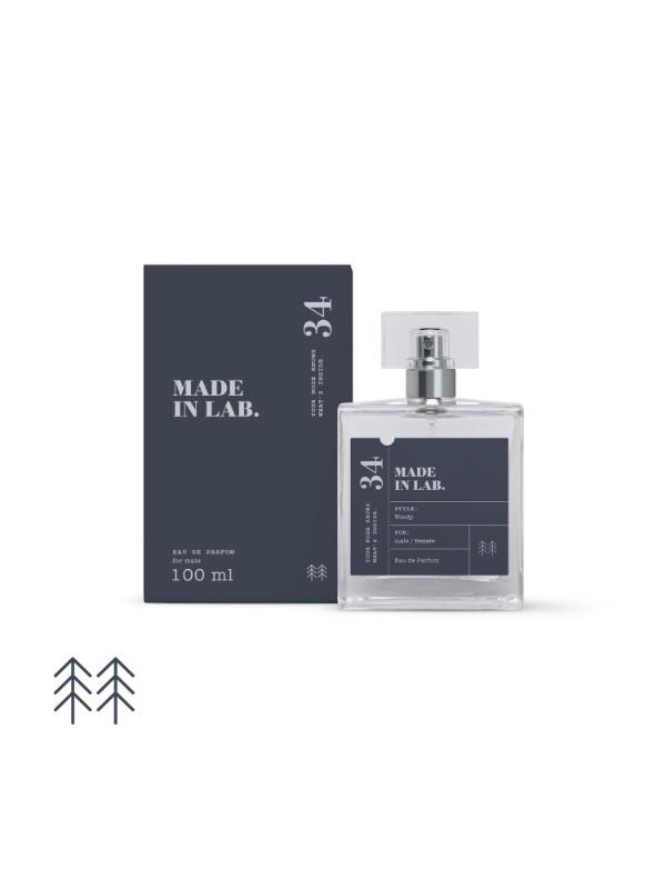 Made in Lab 34 Men Eau de Parfum for men 100 ml