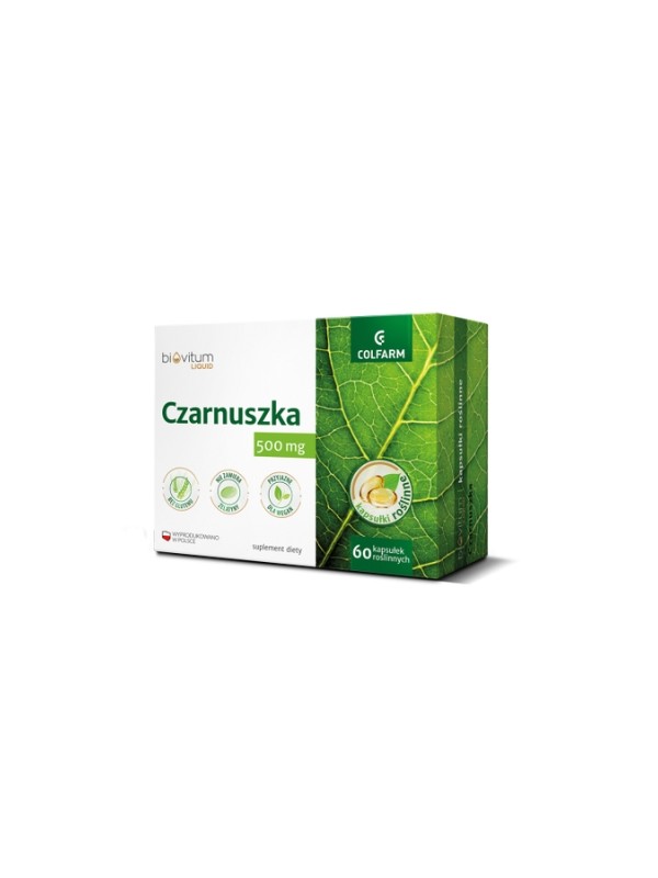 Biovitum Liquid Czarnuszka 60 kapsułek