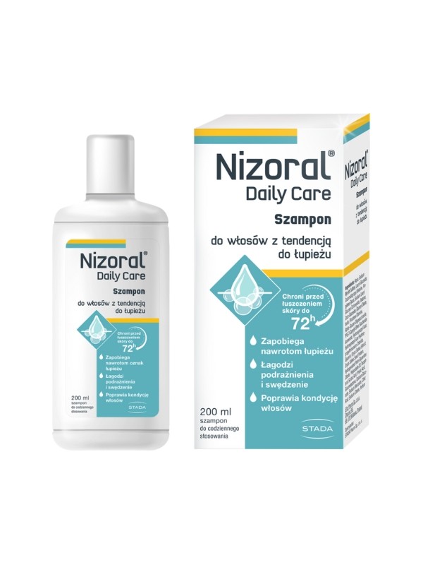 Nizoral Daily Care Szampon do włosów z tendencją do łupieżu 200 ml