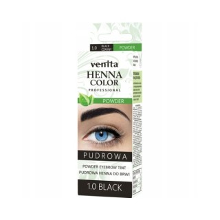 Venita Professional pudrowa Henna do brwi /1.0/ Czarna 4 g